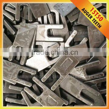 15T50 Bobcat replacement Forged teeth Pengo auger ground attachments
