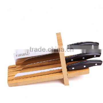 2015 new design bamboo knife holder can Remove eco-friendly knife block