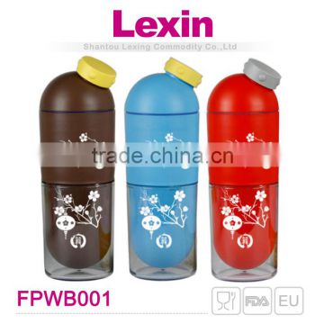 different volume plastic wine bottle for gift