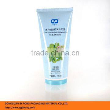 150ml labeling surface handing plastic cosmetic cream tubes