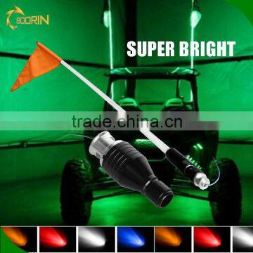 lights accessories fiber optic led antenna flag pole RGB 4 feet,5 feet,6feet led light for led flag light