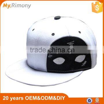 Cool white and black hip hop caps snapback