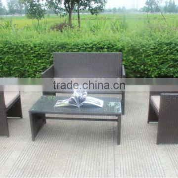 Outdoor rattan furniture