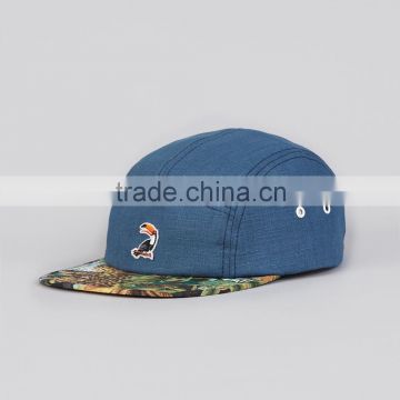 Design Your Own Wholesale Cotton Baby Hat 5 Panel Baby Hat Snapback Cap