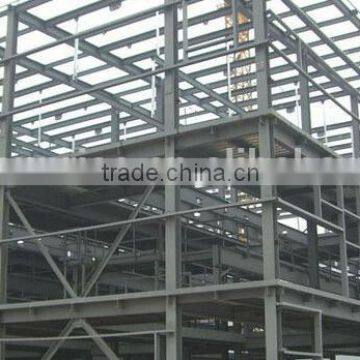 double layer of steel storage mezzanine