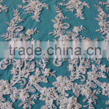NEW FASHION HAND EMBROIDERY DESIGN WITH CORD AND BEADS