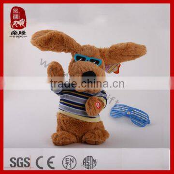 New Arrival Stylish Stuffed Plush Dog Dancing&Singing Plush Electronic Dog