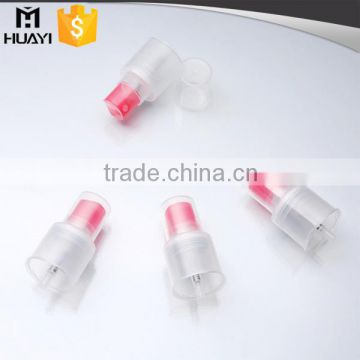 22/415 perfume screw mini pump sprayer with pink nozzle