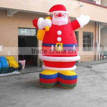 inflatable santa arch/outdoor decorative inflatable arches