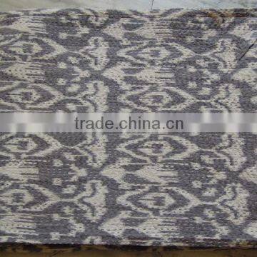 Ikat Kantha Quilt Blanket in Gray Quilted BedspreadsThrows Ralli Gudari Handmade Tapestery REVERSIBLE Bedding In Queen Size photo-2