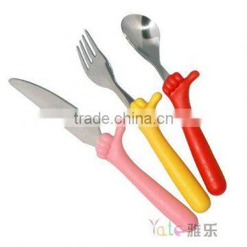 hand shape children tableware