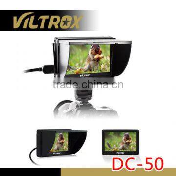 Viltrox HD LCD monitor DC-50 for dslr camera camcorder monitor with peak and per-pixel zoom Function