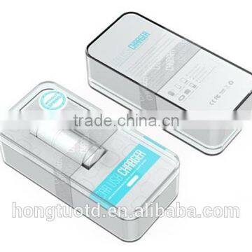 Universal Promotional High Quality Metal Car Quick Charger With Dual 2 Cable Usb photo-4