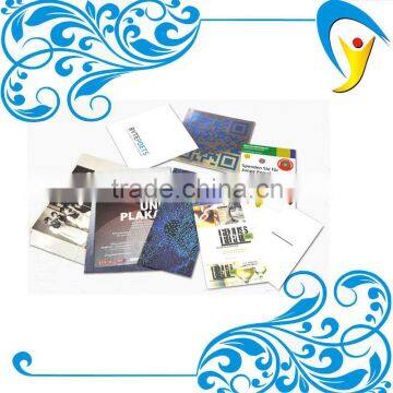 Folded Leaflet Binding and Varnishing Surface Finish Flyer Printing with Good Price