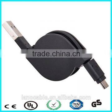 Black blue pink white green retractable micro usb cable                        
                                                                                Supplier's Choice