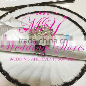 wedding table decoration ,Eco-Friendly paper napkin rings for weddings