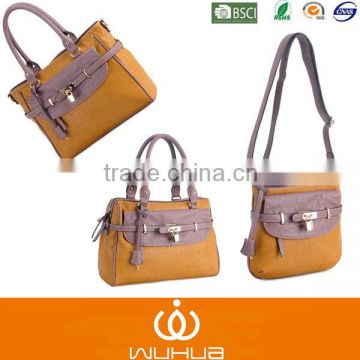 2014 New Fashion PU Handbags Wholesale guangzhou bag factory