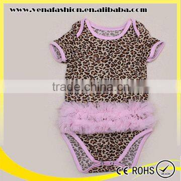 soft baby cotton leopard bubble organic baby romper                        
                                                Quality Choice