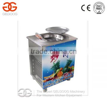 High Quality Fried Ice Cream Machine/Single Pan Fried Ice Cream Roll Machine