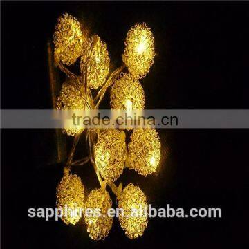 led battery christmas decoration sponge string light