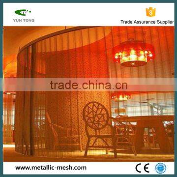 decorative metal mesh room divider, metal curtain