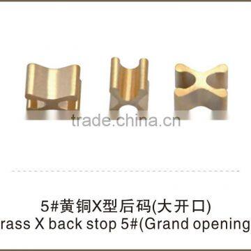 Brass H Bottom Stopper Half No.5 zipper garment accessories wenzhou
