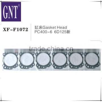 excavator Cylinder head gasket for PC400-5 6D125 NEW