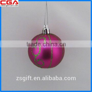 wholesale christmas tree ornaments glass ball Christmas decoration 2016