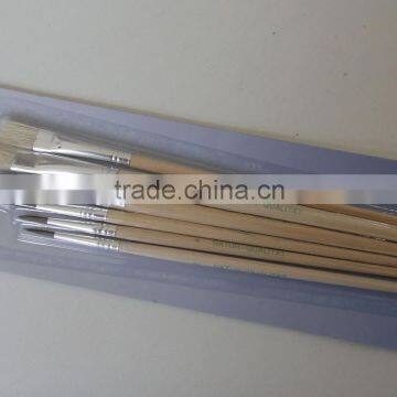 1 '' 2" 3" Bristle Paint Brushes photo-3