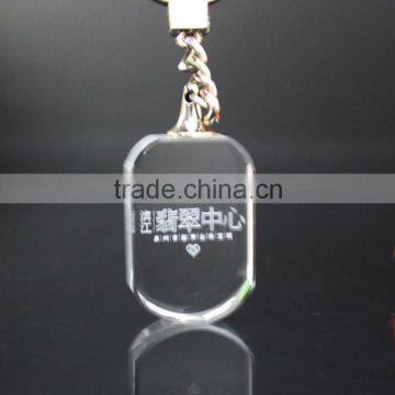 2D Laser Crystal Keychain for Custom Sale photo-3