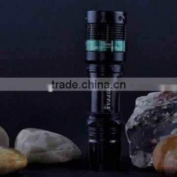POPPAS T820 Hot Sale XPE Led Adjustable Focus Aluminum Men Police Flashlight Toy photo-6