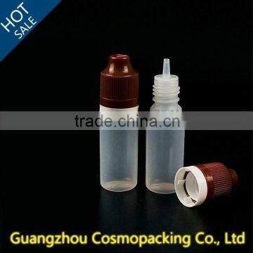 15ml PE Plastic E-liquid Dropper Bottle With Tamper Evident Cap,e-cig Dropper Bottle photo-2