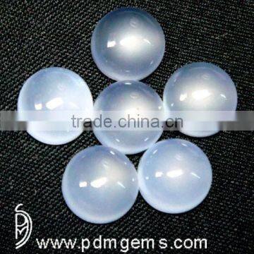 Chalcedony Cabochon Round Semi Precious Color Gemstone