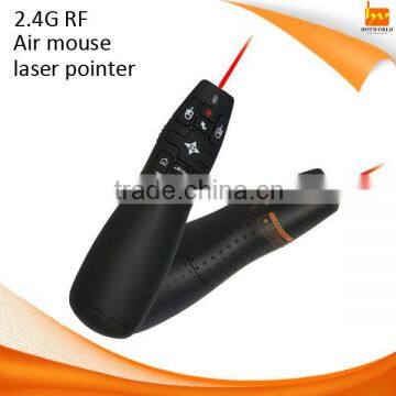 2.4GHz USB Wireless Mini Remote control Air Mouse Laser Pointer Presenter