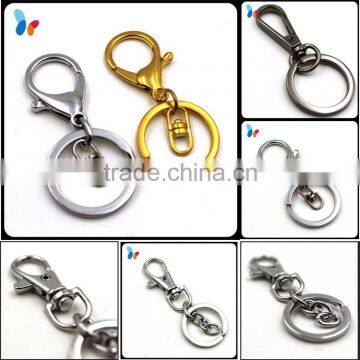 high-end fashion metal snap hook keychain