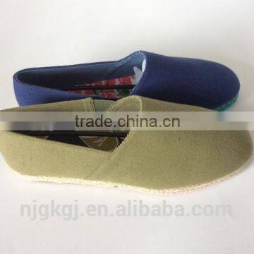 cheap wholesale espadrille white canvas shoe in china wholesale fashion canvas shoe