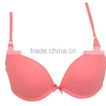 Sexy Lace Push up Bra and Panty New Design Ladies Lingerie photo-3