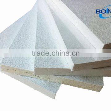 Tegular fiberglass acoustic tiles , suspended fiber glass board ceiling,decorating fiberglass ceiling