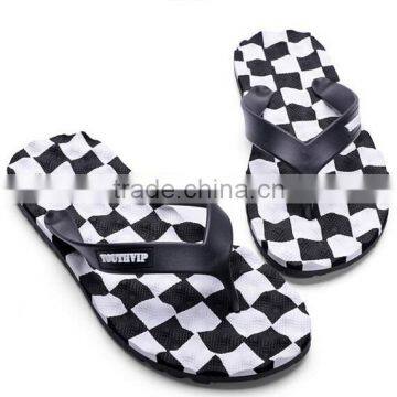 2015 beach men fashion sandals shoes PVC materials in making slippers shoes