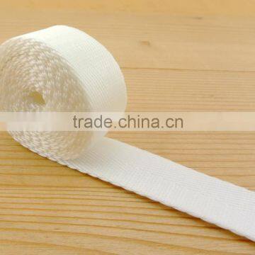 3/4 inch heavy weight white nylon webbing for dog leash