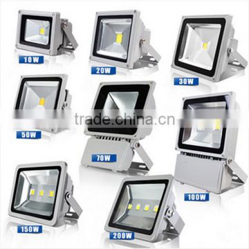 High Quality CE ROHS COB SMD Outdoor IP65 IP66 10W 20W 30W 50W 70W 100W 150W LED Flood Light