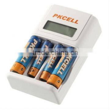 Fast Battery Charger for various Size Ni-MH/Ni-Cd made in China