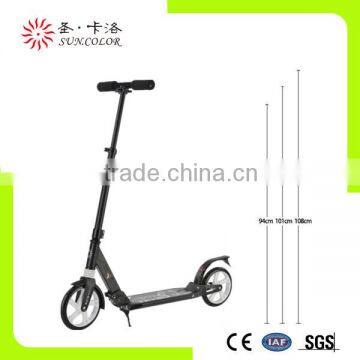 200mm two wheel scooter for wholesale with double suspension