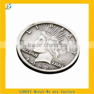 high quality coin for nationality liberty with contribute engraved