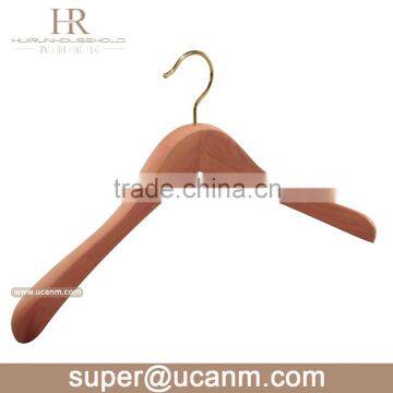 HRW-8600 cedar wood clothes hanger in wholesale