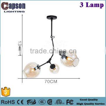 RoSH CE Modern Design Hot Sale Decoration Ceiling Lamp With Kirsite Lighting Finish photo-3