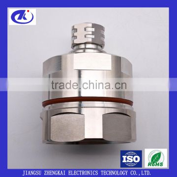 RF Coaxial 4.3/10 male Straight Connector for 1-5/8"Feeder cable(Screw Type )