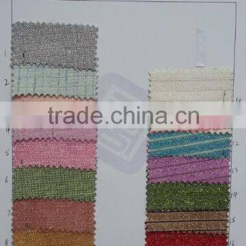 Hot sale and high quality glitter fabric leather from Guangzhou,China