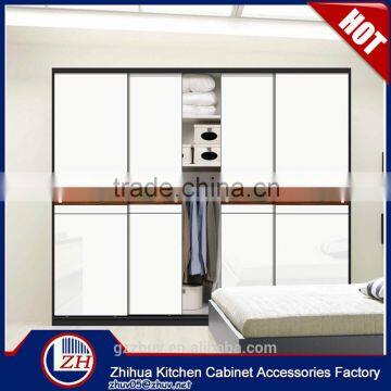 Double color wardrobe design furniture bedroom wooden baby wardrobe