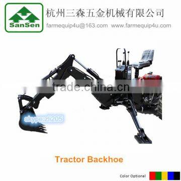 mini tractor Towable Backhoe loader,backhoe bucket, 3Point farm digging machine